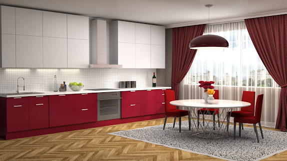 All You Need to Know About Red Kitchen Cabinets