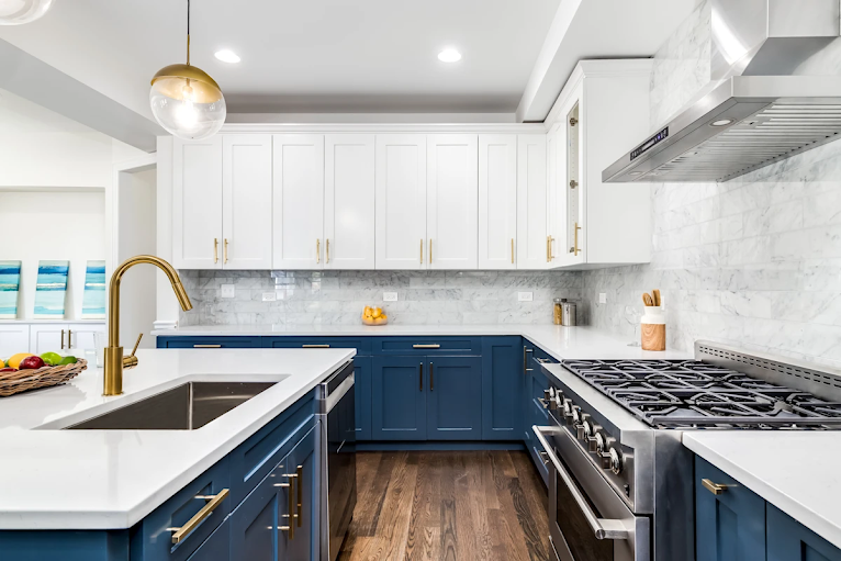Blue Kitchen Cabinets A Trending Design