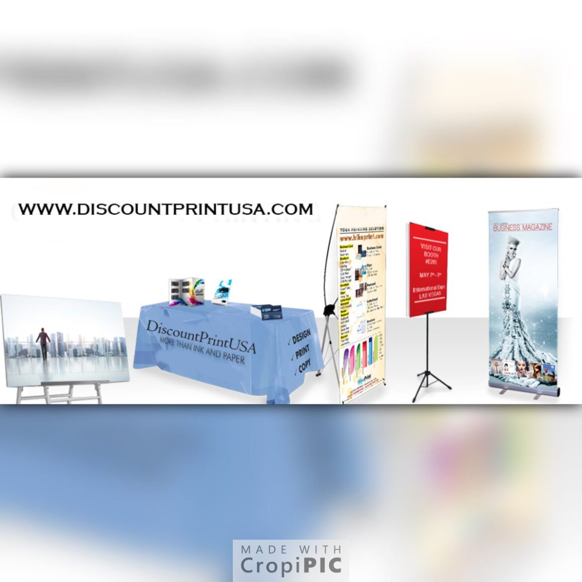 Four Printing Services To Help Create Your Booth And Promotional Products