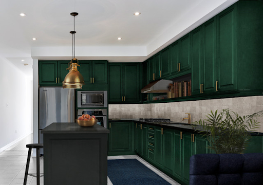 The Best Green Kitchen Cabinets Ideas