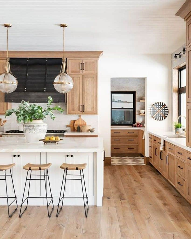 All About How To Design With Natural Wood Kitchen Cabinets